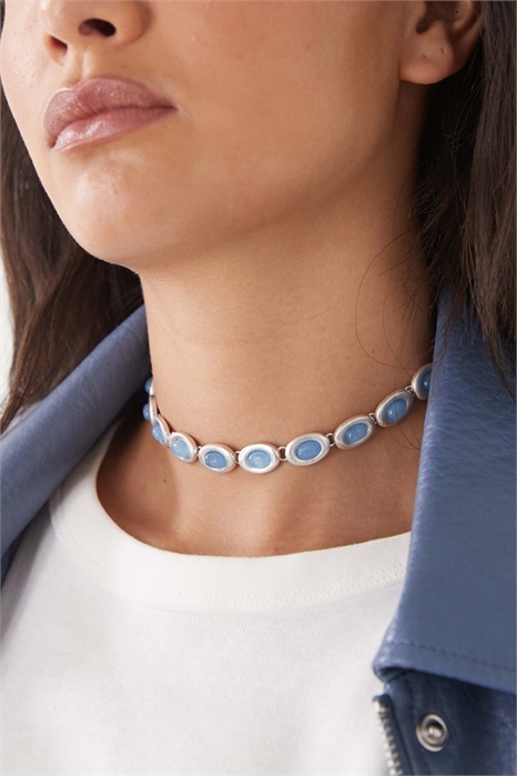 Колье-чокер с камнем «Susmies I Gave You My Heart» артикул 151560285