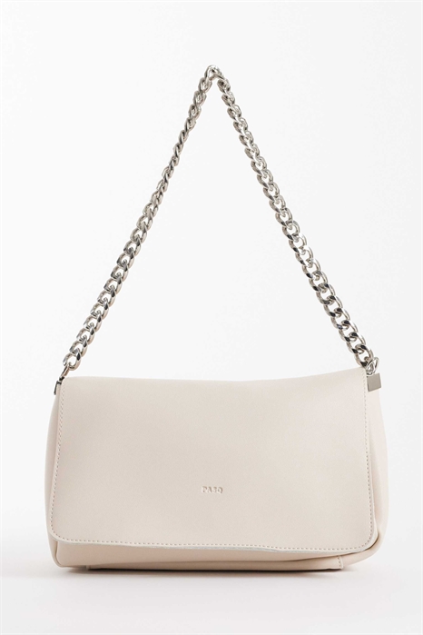 Сумка с клапаном и цепочкой через плечо артикул 154692706