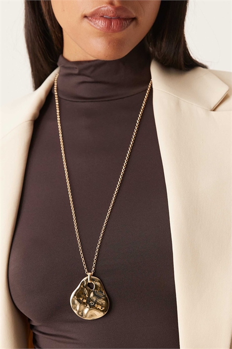 Броское колье с подвеской в виде капли артикул 154232638