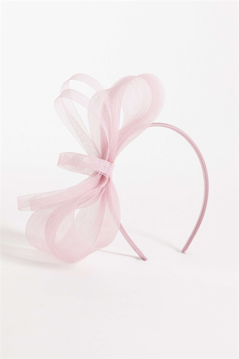 Фасинатор с бантиком из сетки артикул 152931245