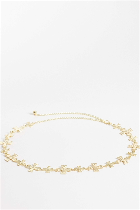 Цепной ремень с крестами артикул 153246637