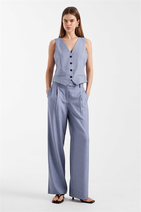 Брюки с широкими брючинами co-ord артикул 152906728