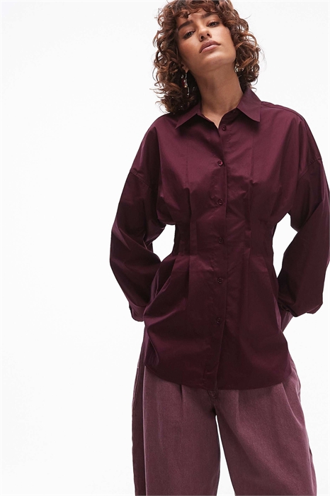 Рубашка с корсетной талией артикул 150524222