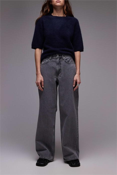 Джинсы Cloud с низкой посадкой, свободного кроя и широкими брючинами артикул 143498054