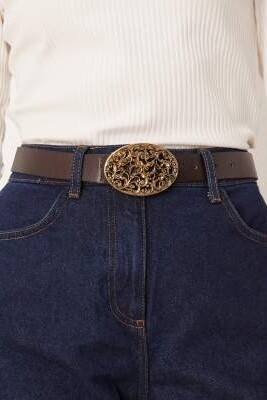 Пояс с застежкой-пряжкой артикул 154312109