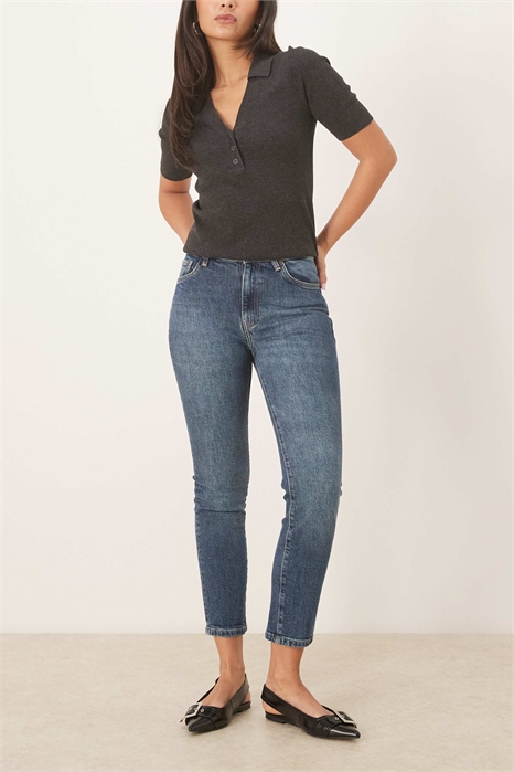 Джинсы-скинни Claudia из 100% хлопка артикул 153643656