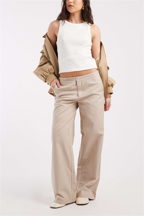 Подростковые брюки классического кроя с завязками артикул 154972447