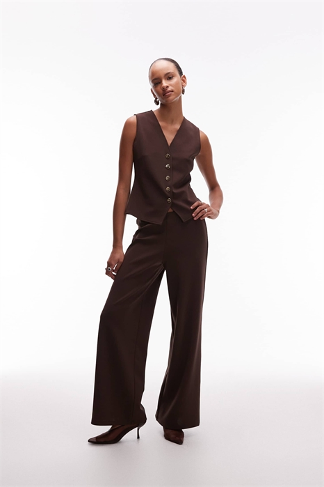 Брюки с прямыми брючинами, сшитые на заказ co-ord артикул 150201929