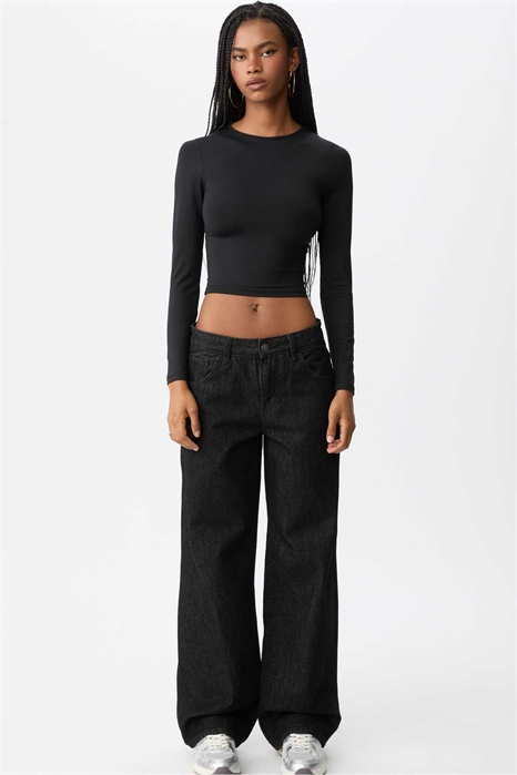 Футболка с длинным рукавом из полиамида артикул 149401187