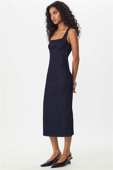 Джинсовое платье средней длины артикул 152172190