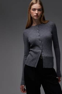 Вязаный кардиган артикул 153891696