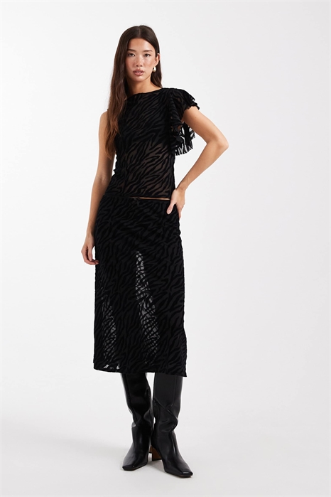 Юбка-футляр нестандартной длины артикул 153529332