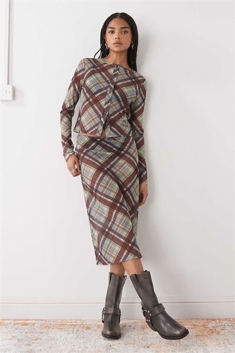 Юбка нелепой длины артикул 151750280