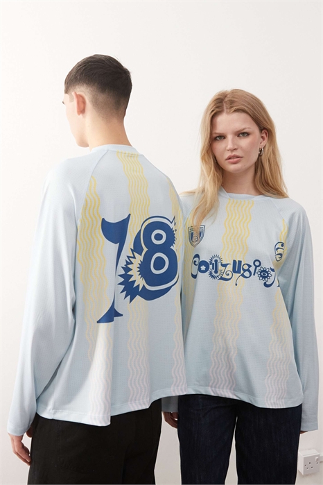 Универсальная футболка с спортивным принтом артикул 152666820