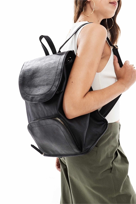 Мягкий рюкзак с передним карманом на молнии артикул 143326279