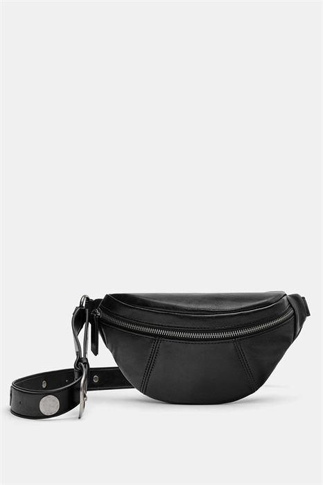 Поясная сумка с заклепками артикул 155454675