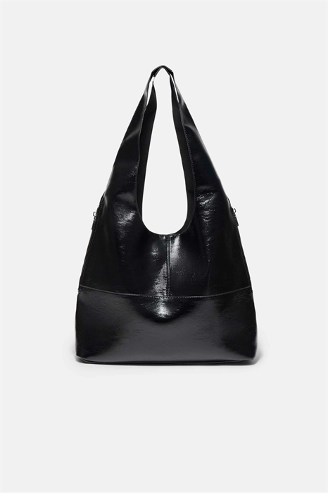 Сумка через плечо с мягкой поверхностью и молниями артикул 155721653