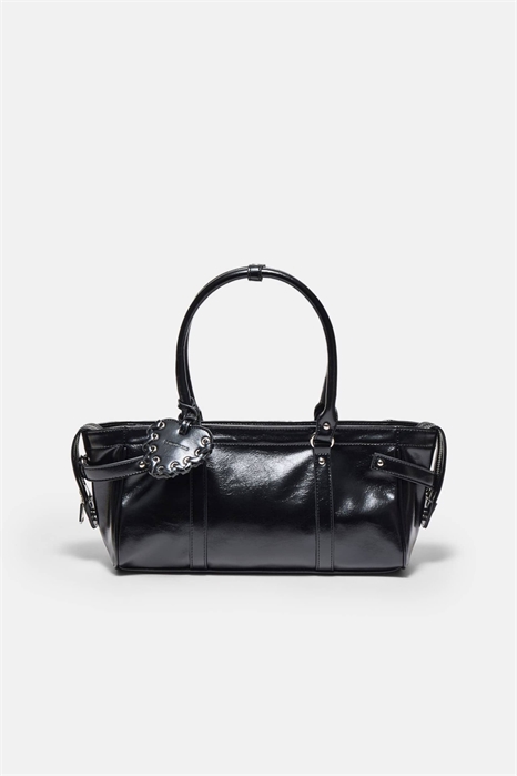 Сумка через плечо с декором в виде сердца артикул 155663839