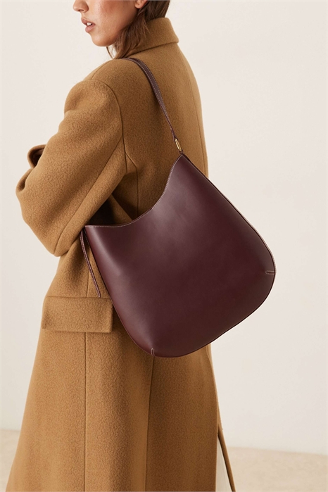 Большая сумка через плечо из искусственной кожи артикул 150201922