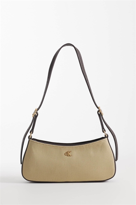 Небольшая холщовая сумка через плечо в джинсовом стиле артикул 154172946