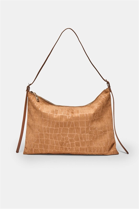 Мини-сумка через плечо с мягкой поверхностью и молниями артикул 155807268