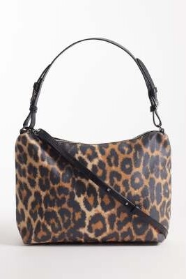 Сумка через плечо с отделкой из кожи джинни артикул 152929822