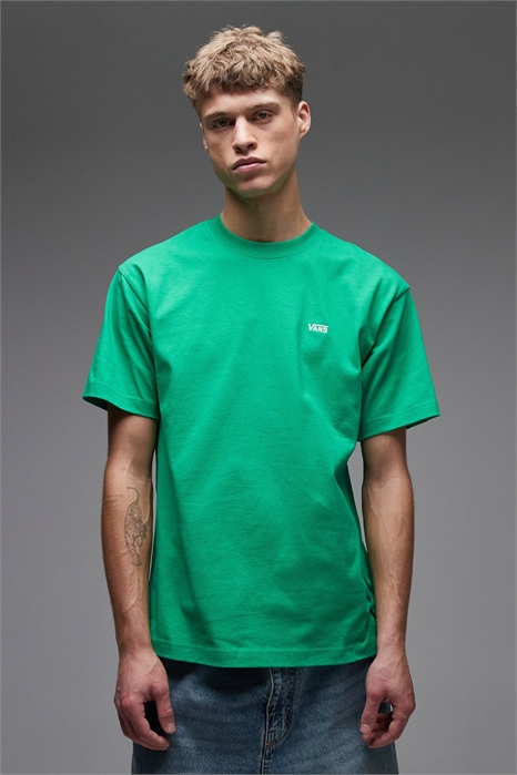 Футболка свободного кроя с логотипом на левой груди артикул 154607711