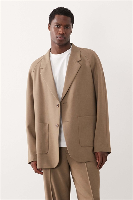 Свободный пиджак оверсайз артикул 151098979