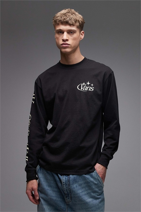 Футболка с длинным рукавом и принтом на спине от Advanced Vee артикул 154607700