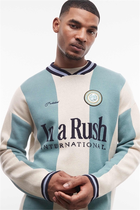 Свитер с длинными рукавами из трикотажа Overdrive артикул 154082820