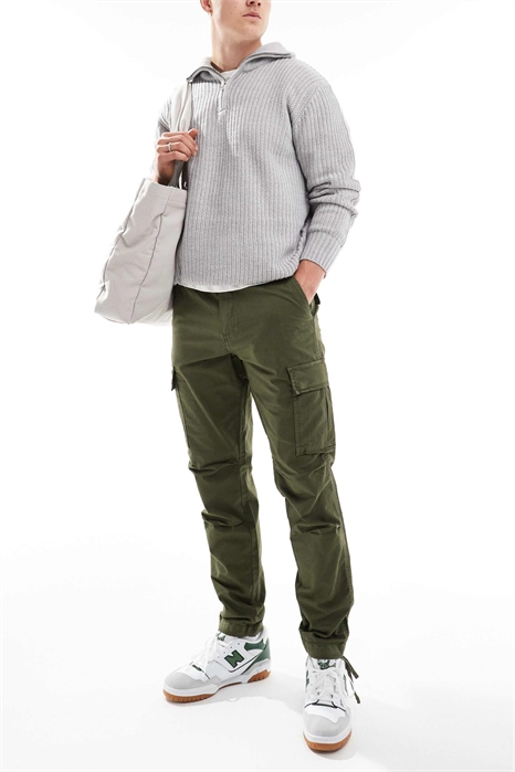Брюки-карго в стиле «интеллигент» артикул 129029616