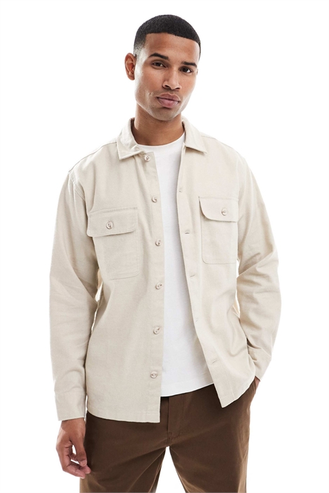 Рубашка с ворсистой поверхностью артикул 148489131