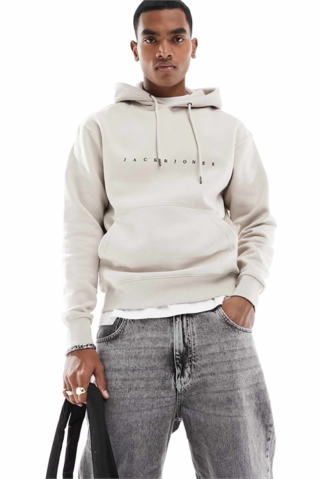 Худи свободного кроя с логотипом на груди артикул 133961218