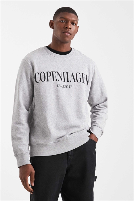 Толстовка с принтом на груди в стиле Копенгагена артикул 150045357