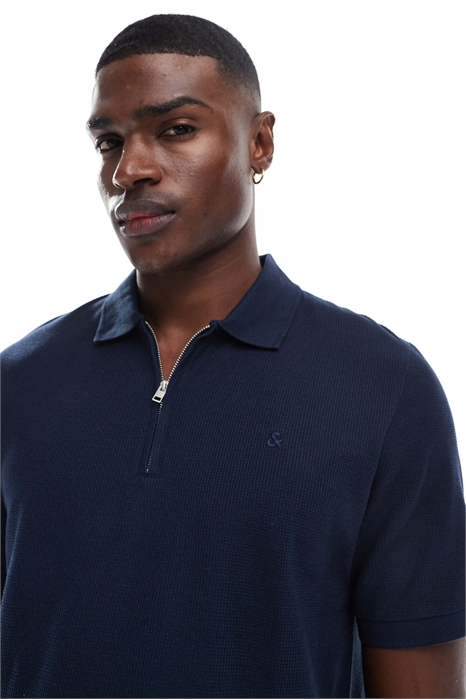 Поло с застежкой-молнией артикул 141531430