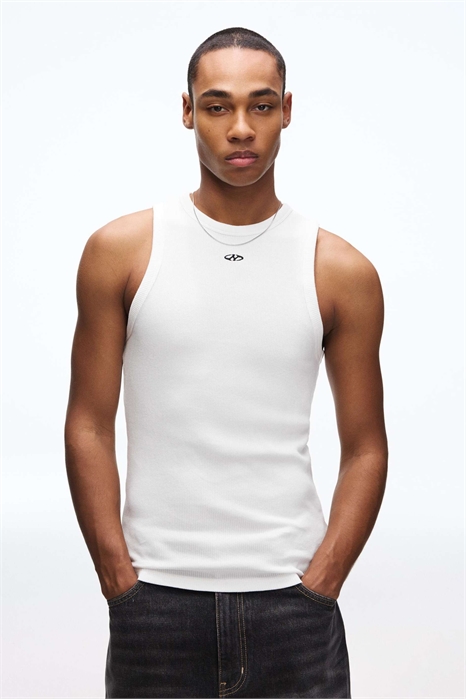 Топ-жилет с принтом в виде вафельной вязки артикул 155120419