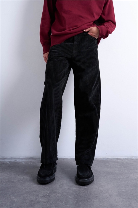 Брюки свободного кроя на шнурке артикул 146836300