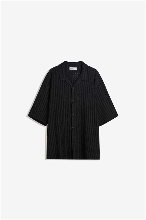 Рустикальная рубашка с короткими рукавами артикул 150243518