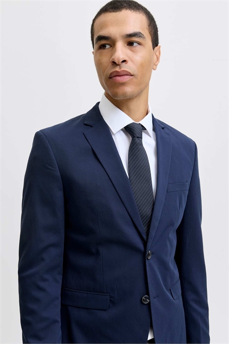 Галстук темно-синего цвета артикул 153614267