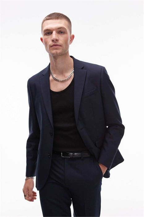 Приталенный пиджак артикул 135354432