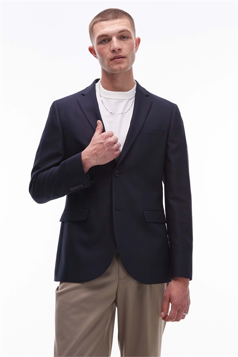 Приталенный пиджак артикул 138320535