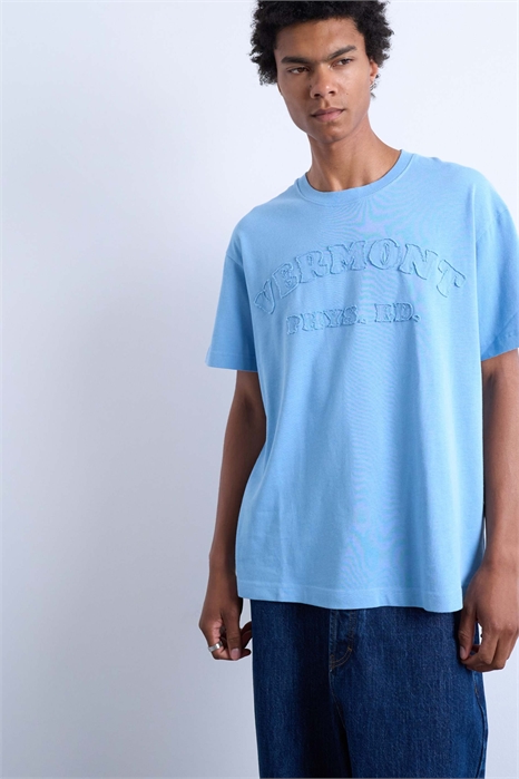Футболка свободного кроя с вышивкой «Vermont Phys Ed» артикул 146857001