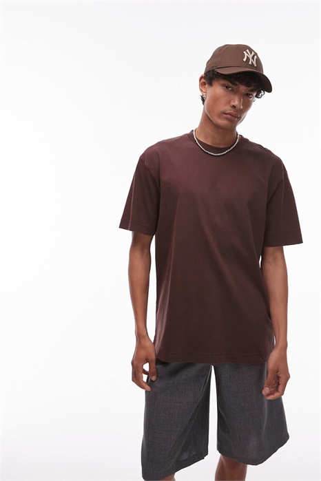 Футболка свободного кроя артикул 143240086