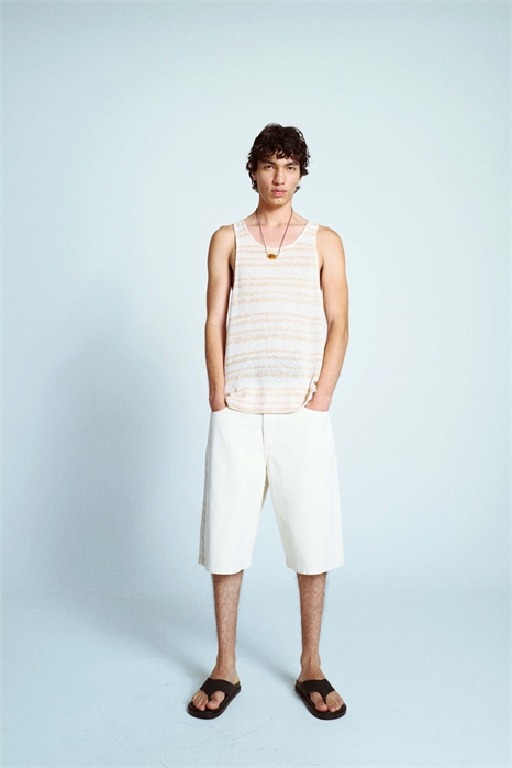 Шорты из вымытого твила артикул 140829625