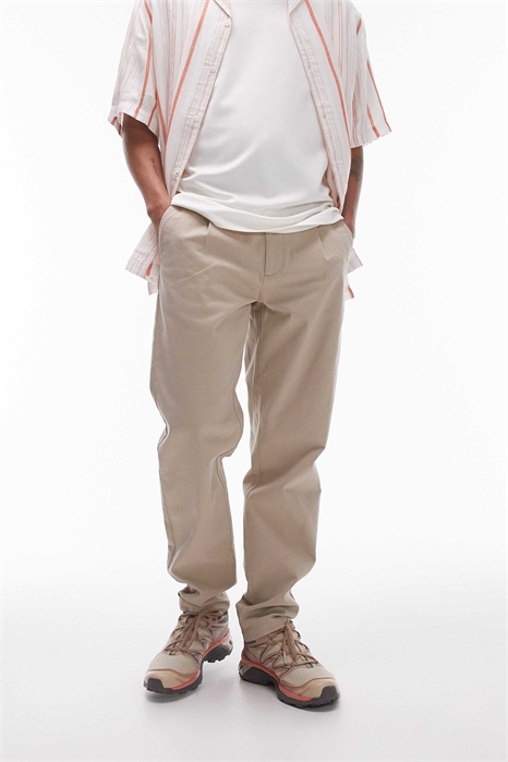 Брюки-чино зауженного кроя артикул 134842252