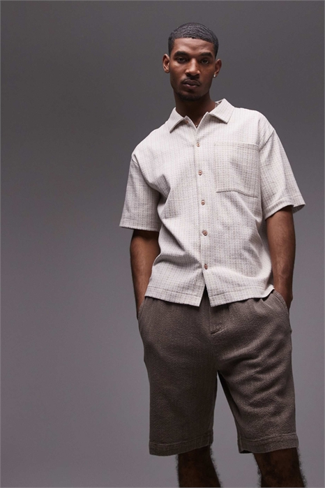 Короткие шорты свободного кроя артикул 142509913