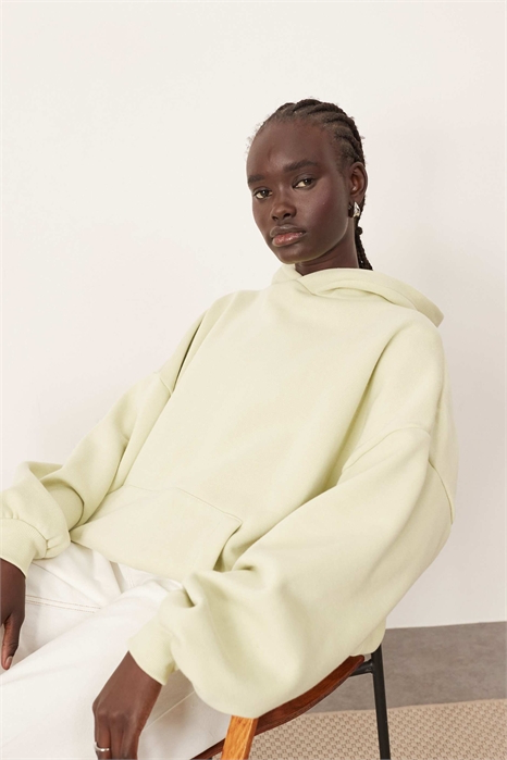 Худи премиум-класса большого размера из плотной ткани артикул 142249387