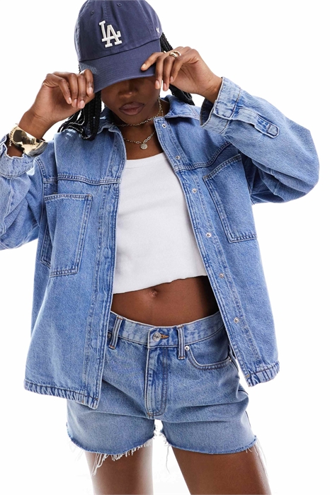 Боксерские шорты из денима артикул 133930342