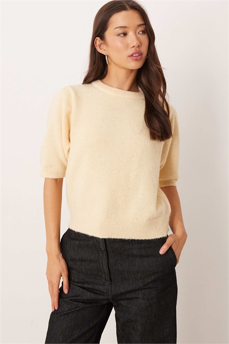 Футболка с коротким рукавом и зауженной талией артикул 150177299