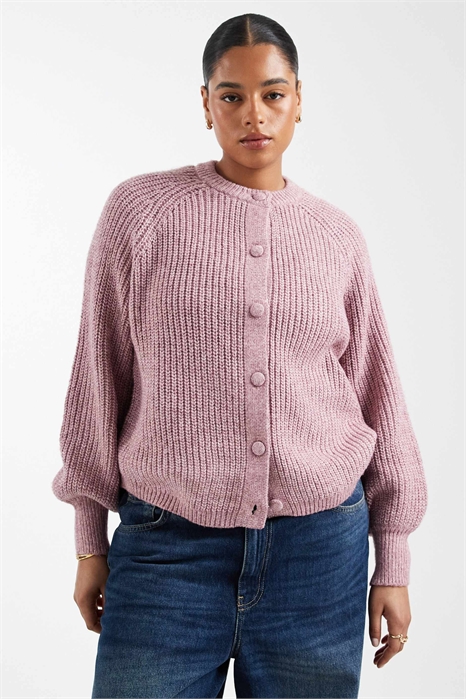 Кардиган New Look Curve с ребристым рагланом артикул 152320276